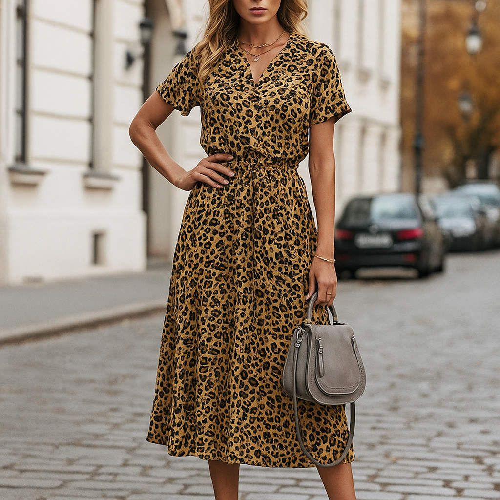 Jenny – Vintage Behagelig Sommerkjole