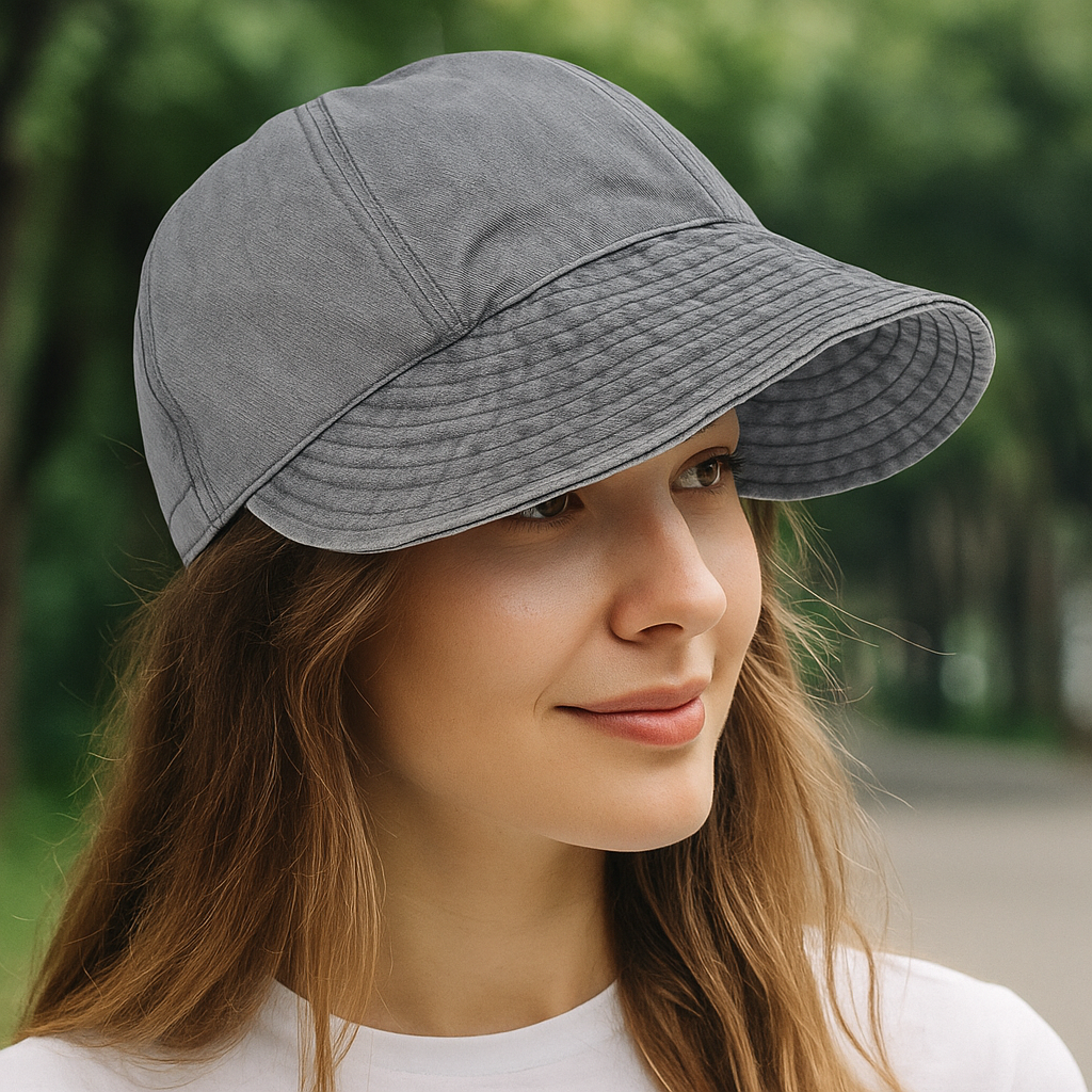 Laila - UV-beskyttende Denimhatt