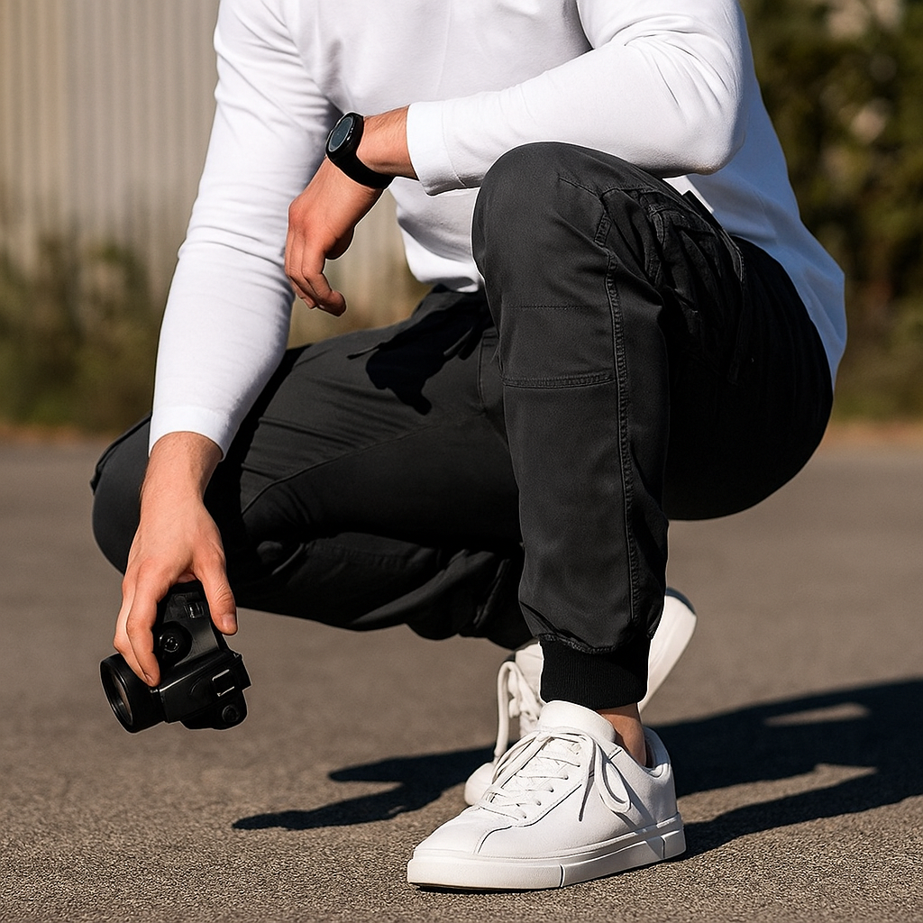 Slim Fit Cargo Bukser