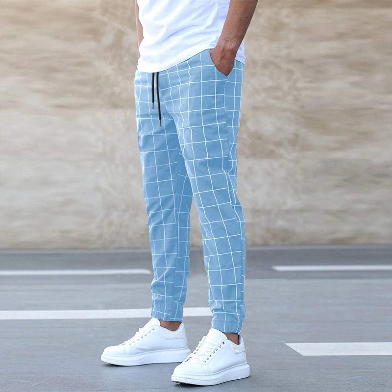 Nohr™ | Rutete joggebukse med stil og komfort