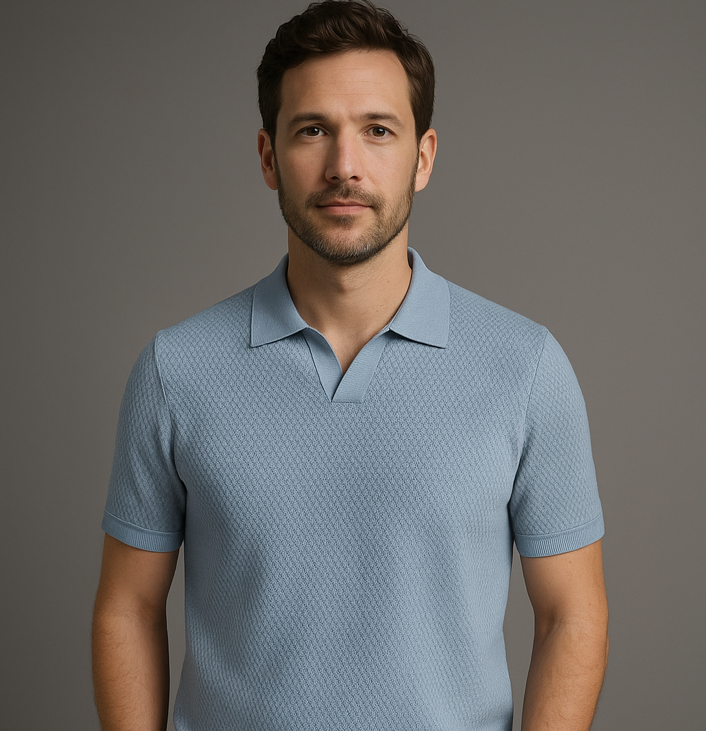 Arne™ | Elegant sommer-poloshirt med struktur