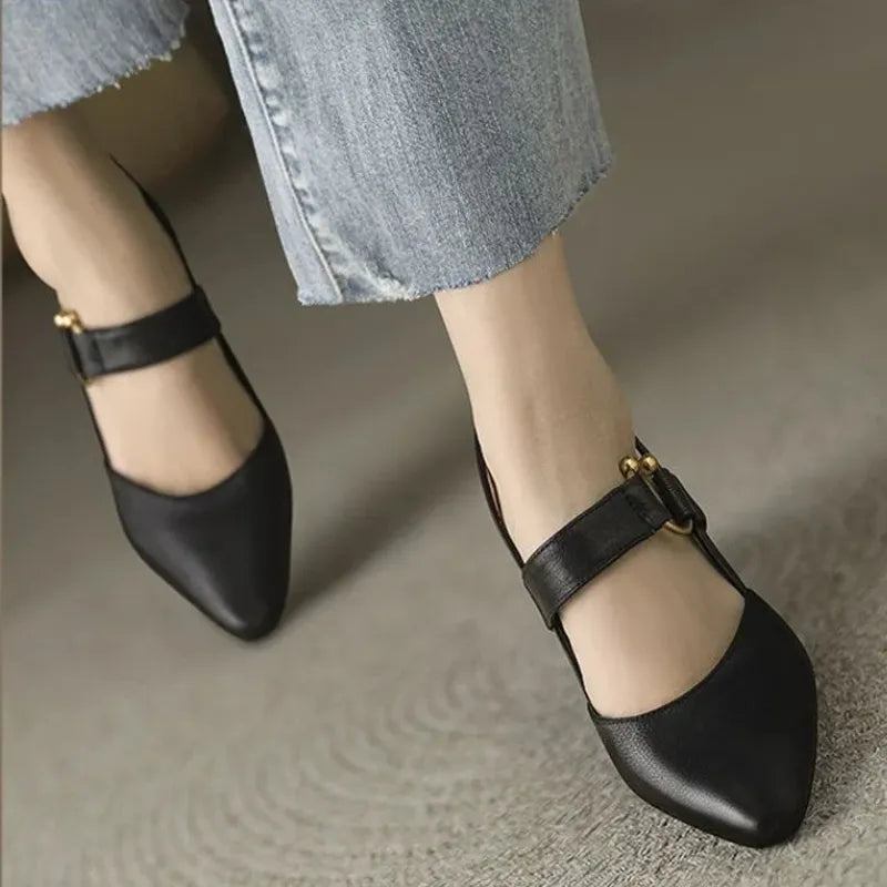 VelvetStep™ | Ortopediske Slingback Hæler