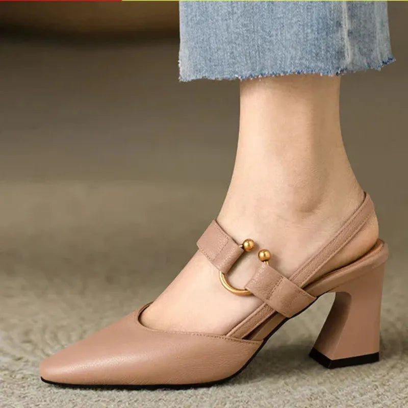 VelvetStep™ | Ortopediske Slingback Hæler