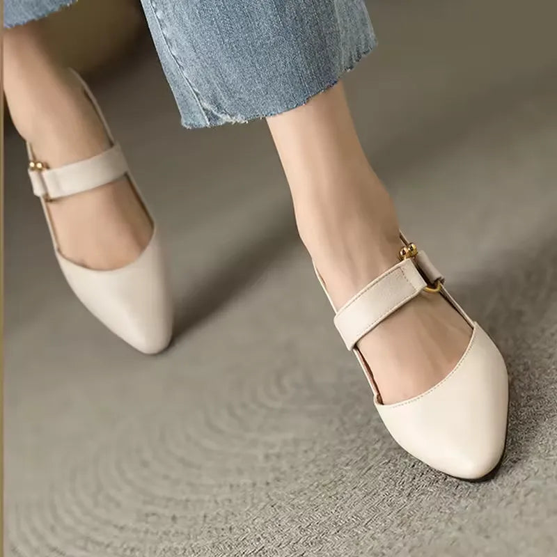 VelvetStep™ | Ortopediske Slingback Hæler