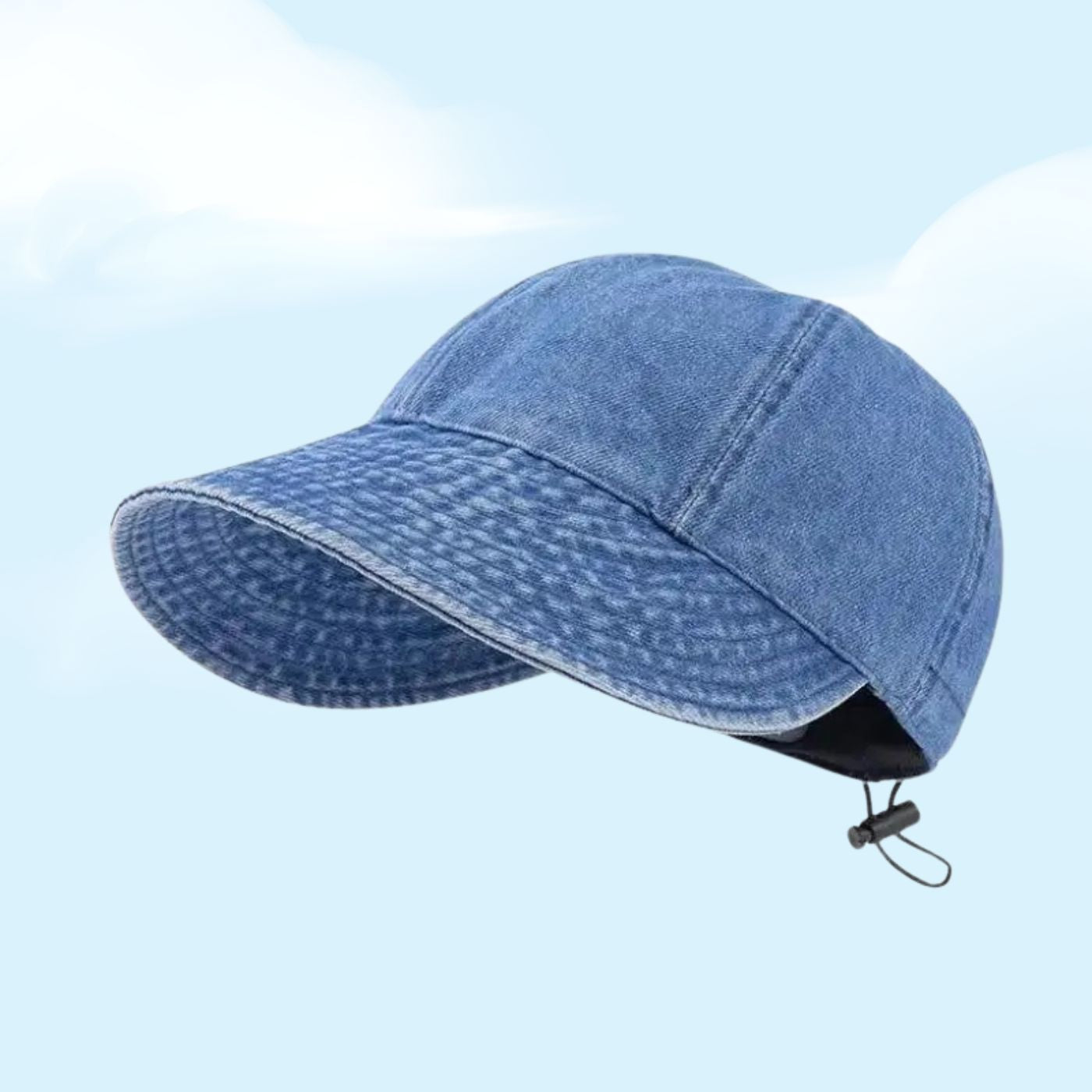 Laila - UV-beskyttende Denimhatt