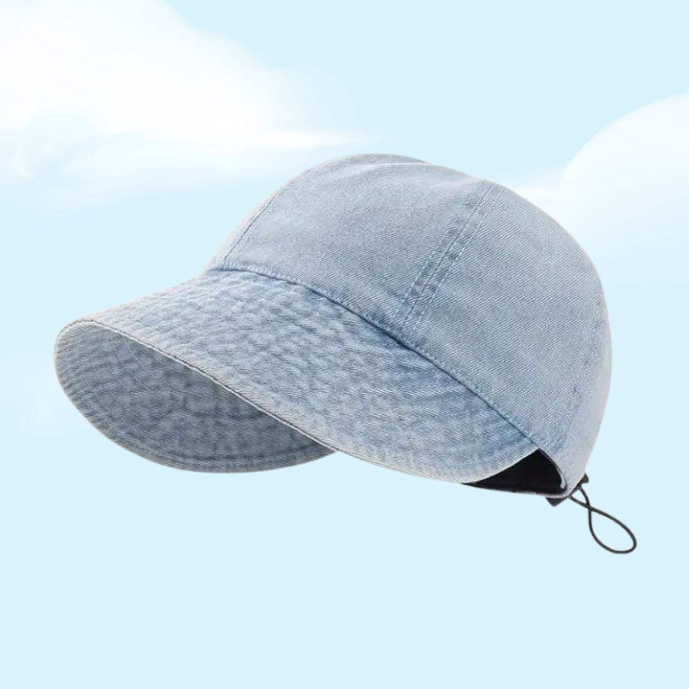 Laila - UV-beskyttende Denimhatt