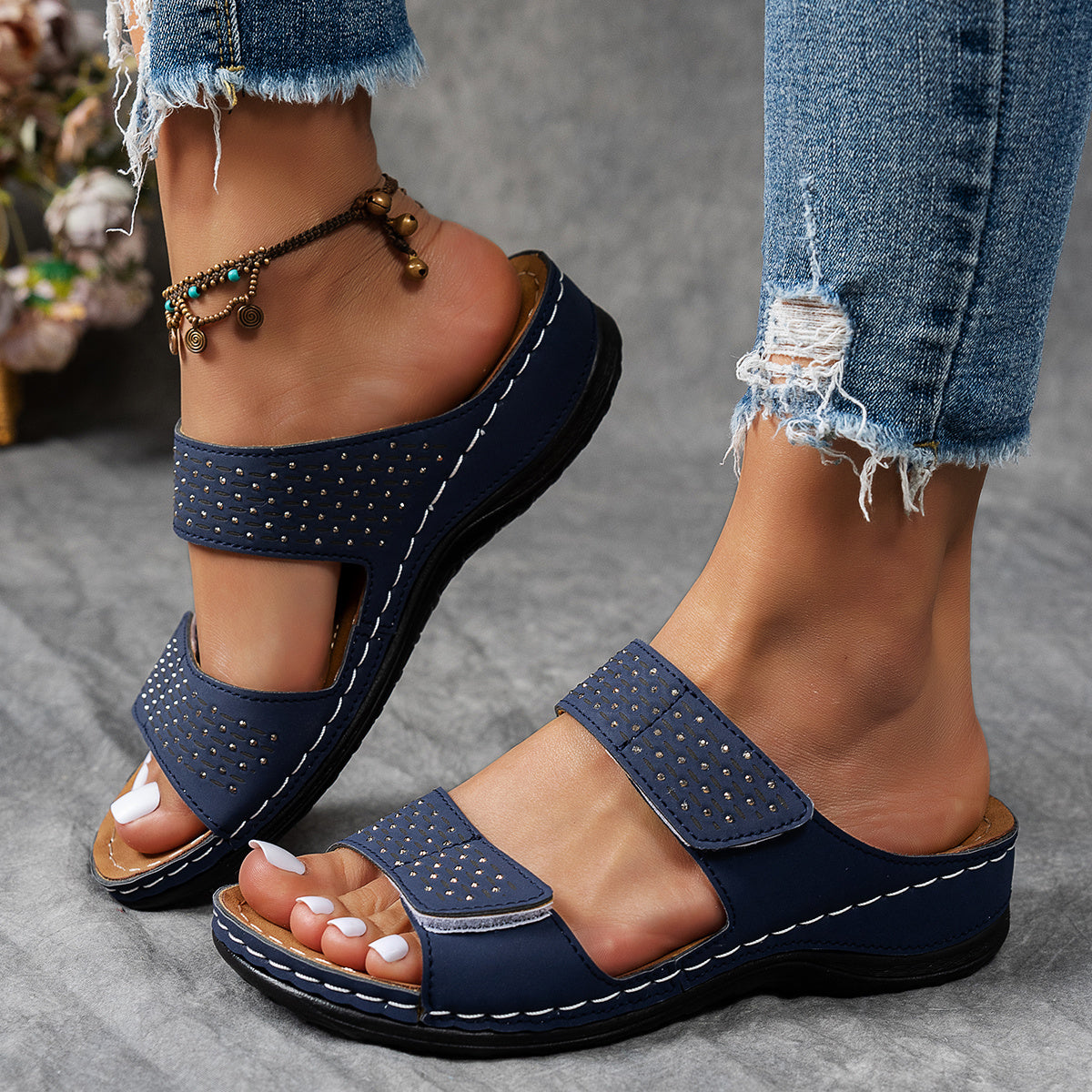 Liv™ | Trendy sandaler med ortopedisk såle og ekstra løft