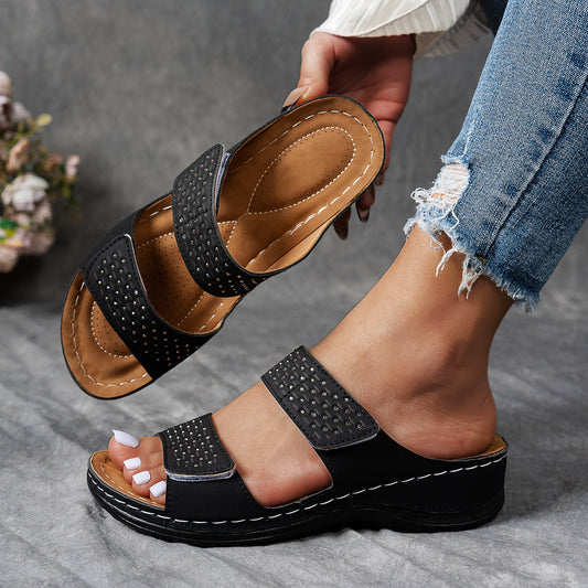 Liv™ | Trendy sandaler med ortopedisk såle og ekstra løft