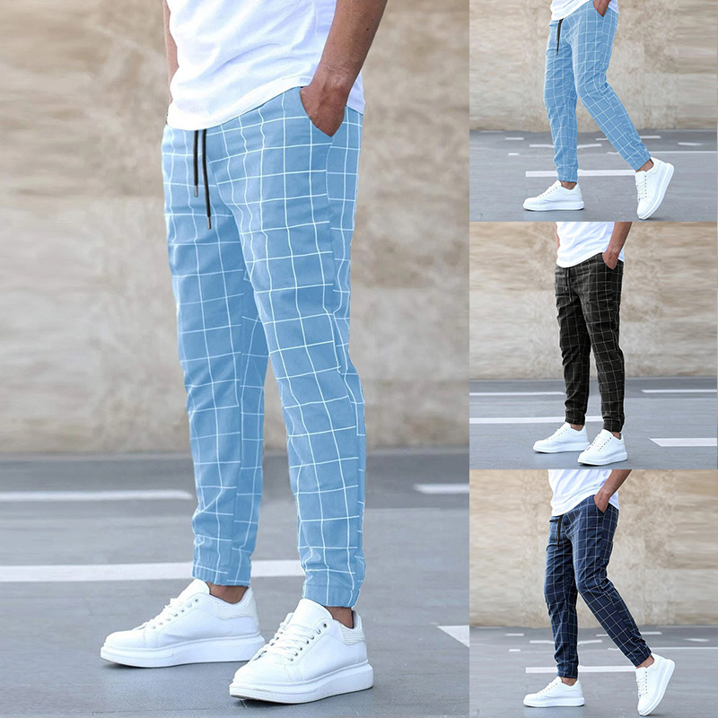 Nohr™ | Rutete joggebukse med stil og komfort