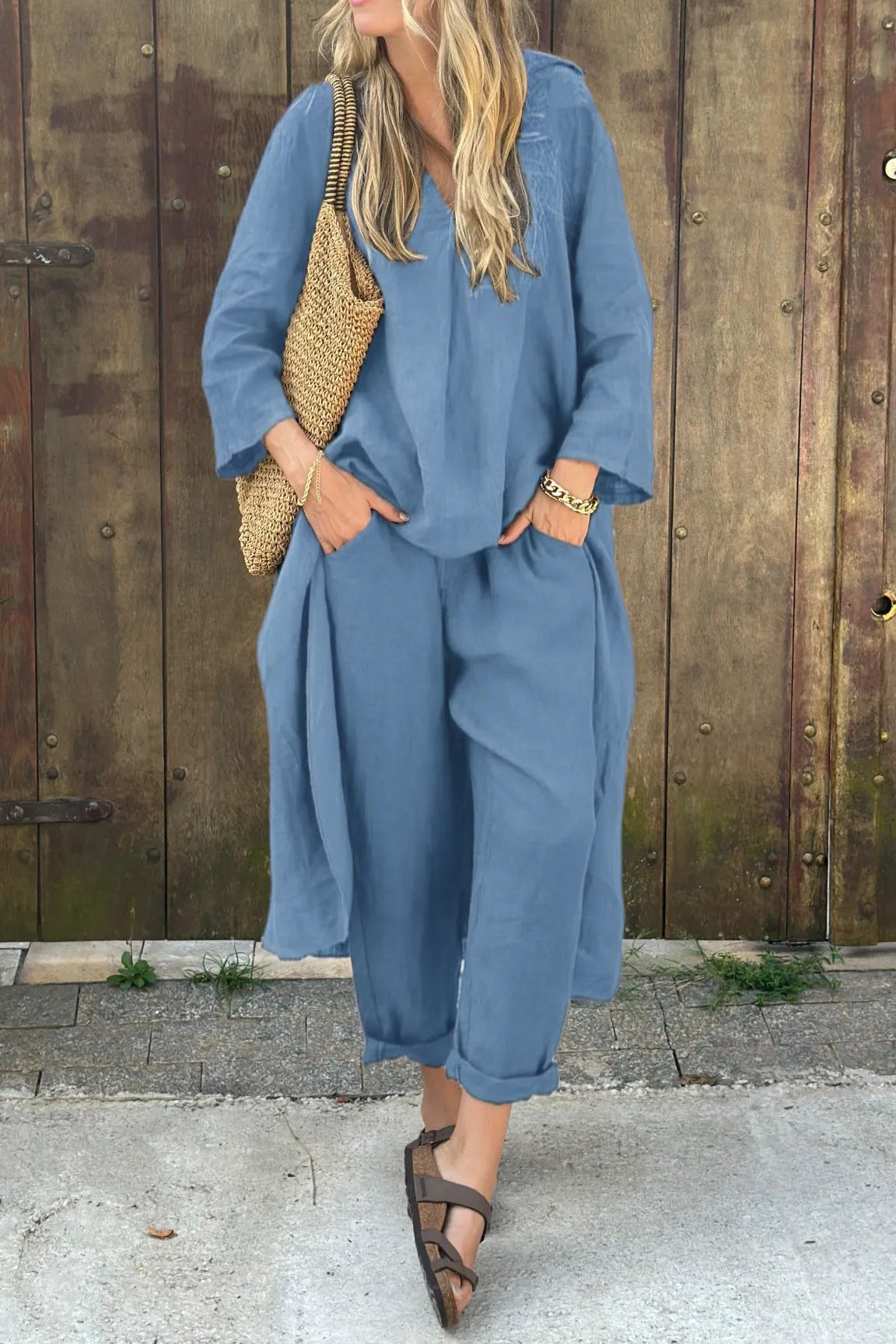 ELENA™ | Chic todelt sett med uanstrengt eleganse og allsidig stil