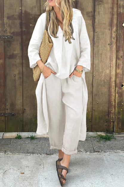 ELENA™ | Chic todelt sett med uanstrengt eleganse og allsidig stil