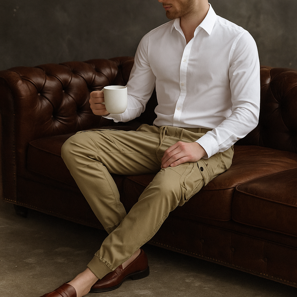 Slim Fit Cargo Bukser