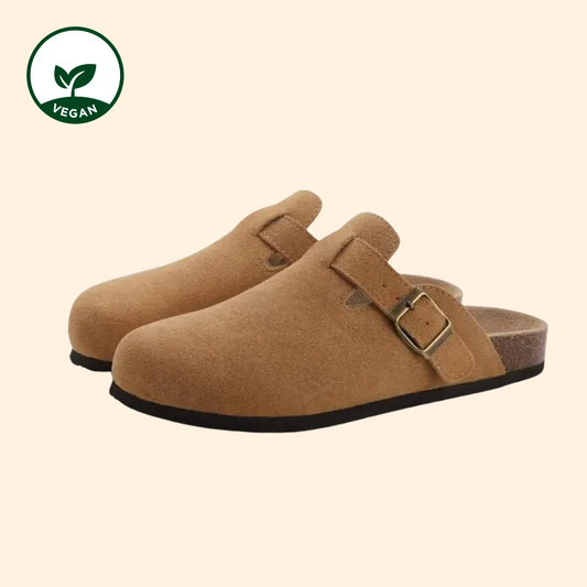 Milo™ | Veganske sandaler med semsket finish