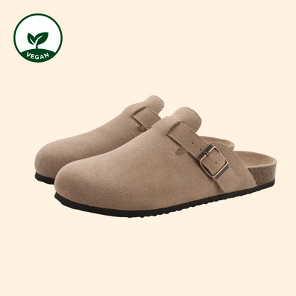 Milo™ | Veganske sandaler med semsket finish