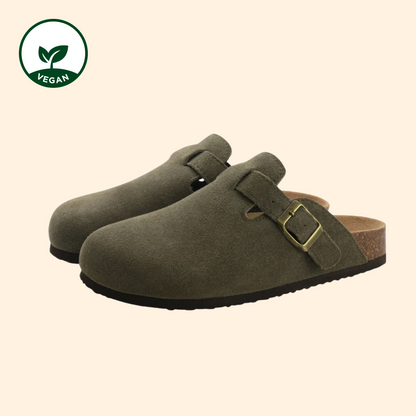 Milo™ | Veganske sandaler med semsket finish