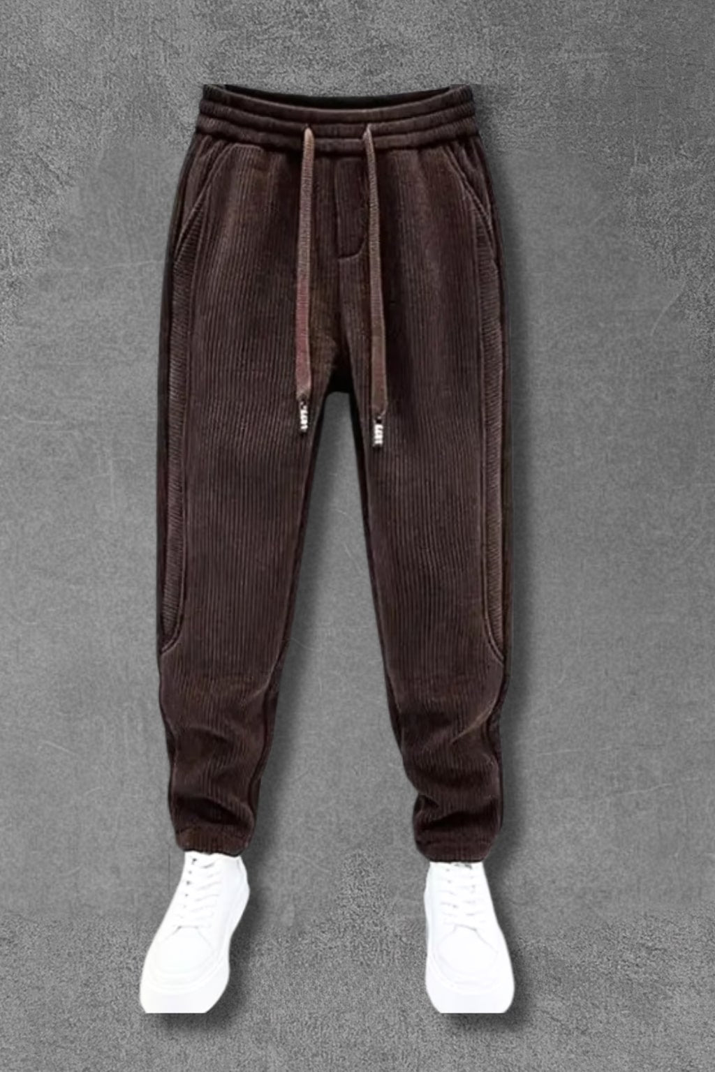 Jonas™ | Trendy ribbestrikket bukse