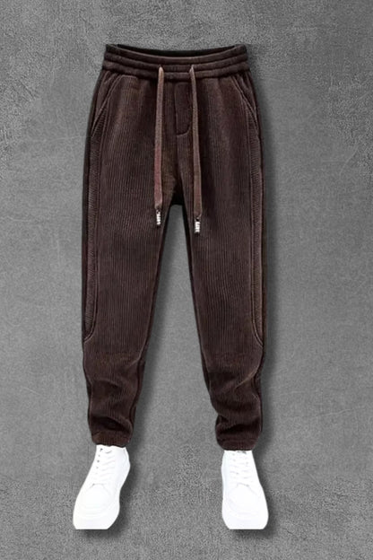 Jonas™ | Trendy ribbestrikket bukse