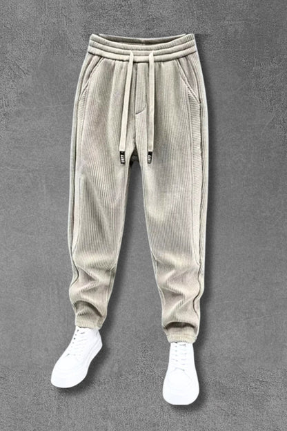 Jonas™ | Trendy ribbestrikket bukse