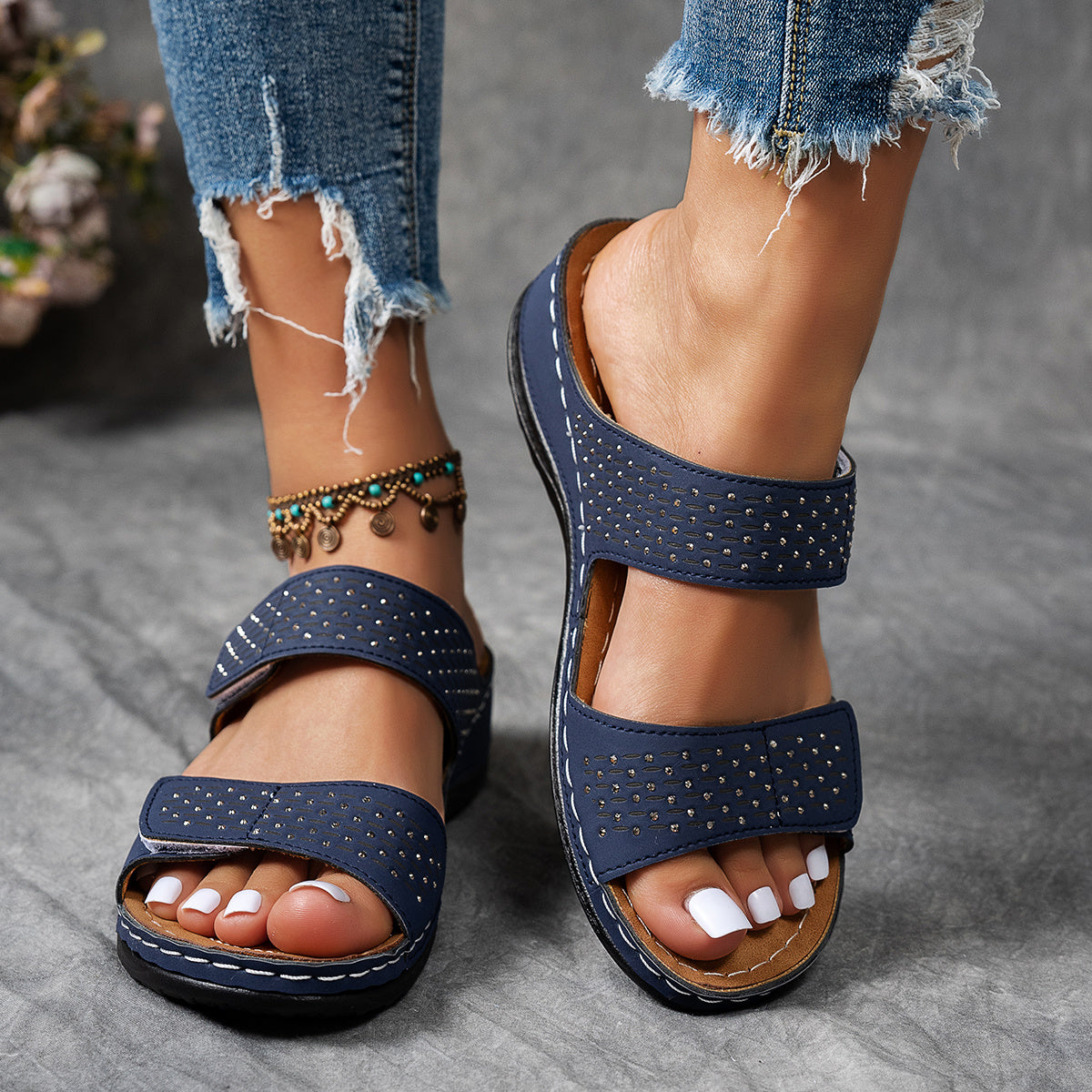 Liv™ | Trendy sandaler med ortopedisk såle og ekstra løft