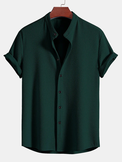 Odin™ | Muscle fit poloshirt med struktur og eleganse
