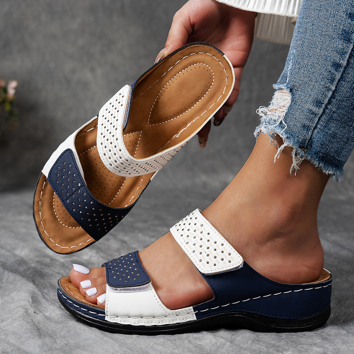 Liv™ | Trendy sandaler med ortopedisk såle og ekstra løft