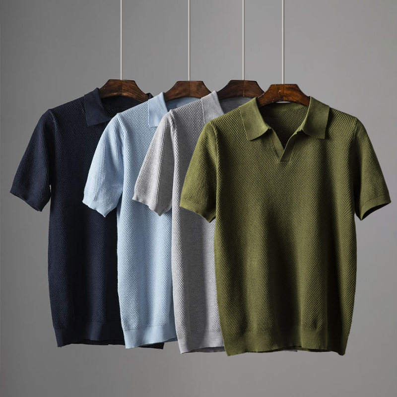 Arne™ | Elegant sommer-poloshirt med struktur