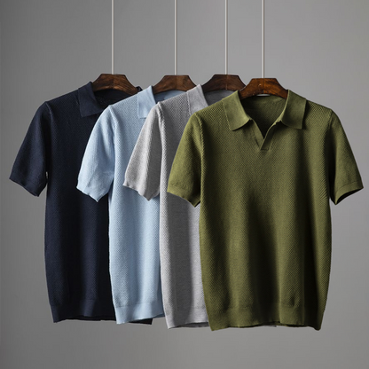 Arne™ | Elegant sommer-poloshirt med struktur
