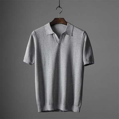 Arne™ | Elegant sommer-poloshirt med struktur