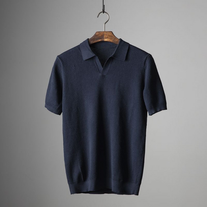 Arne™ | Elegant sommer-poloshirt med struktur