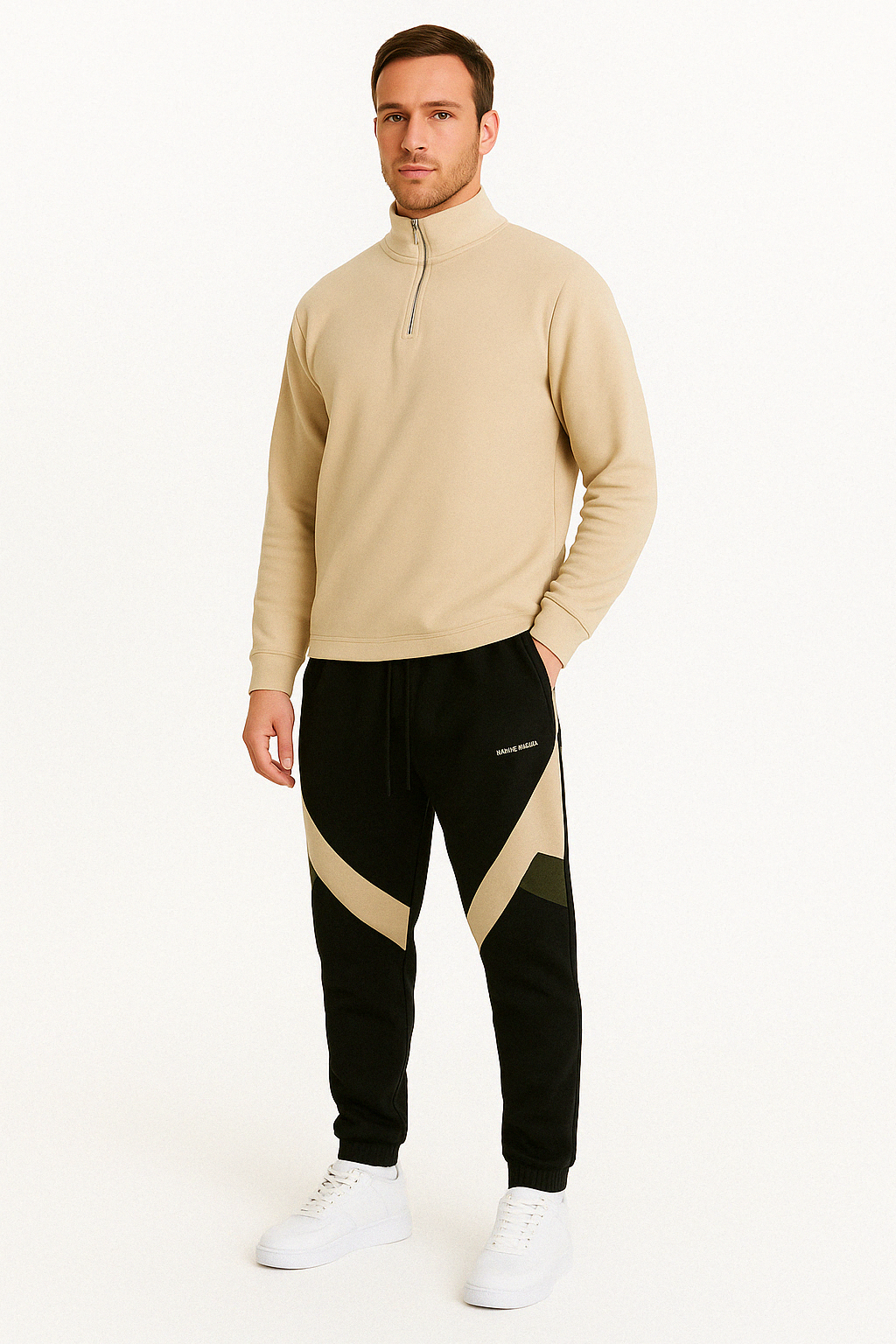 Mikkel™ | Casual bukse med paneler