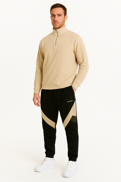 Mikkel™ | Casual bukse med paneler
