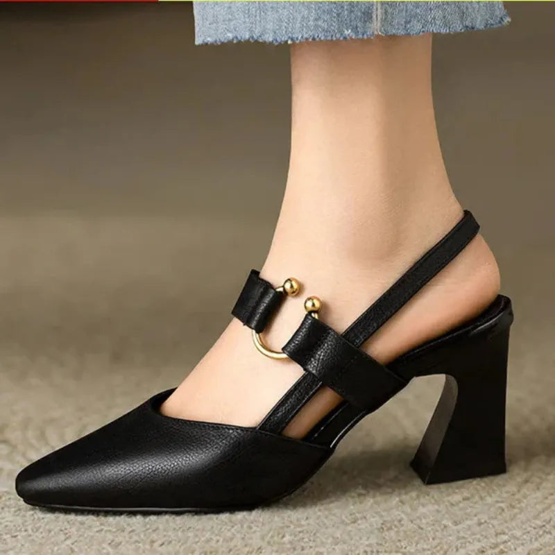 VelvetStep™ | Ortopediske Slingback Hæler