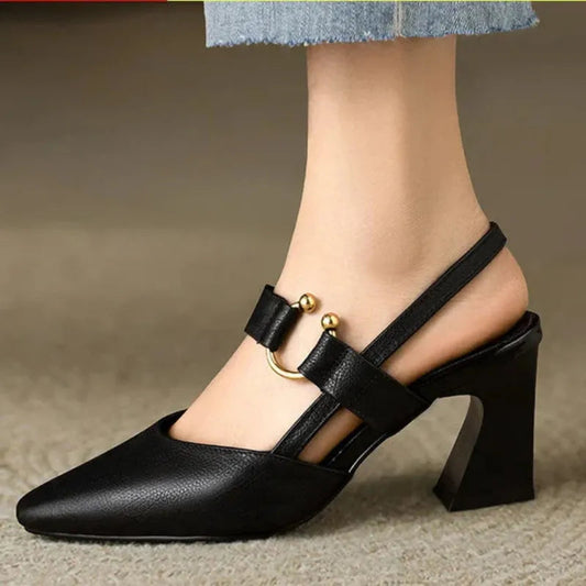 VelvetStep™ | Ortopediske Slingback Hæler