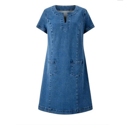 Mathea | Myk Denim Kjole