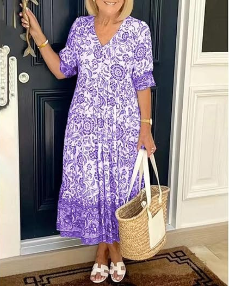 Nia™ | Elegant og komfortabel sommerkjole
