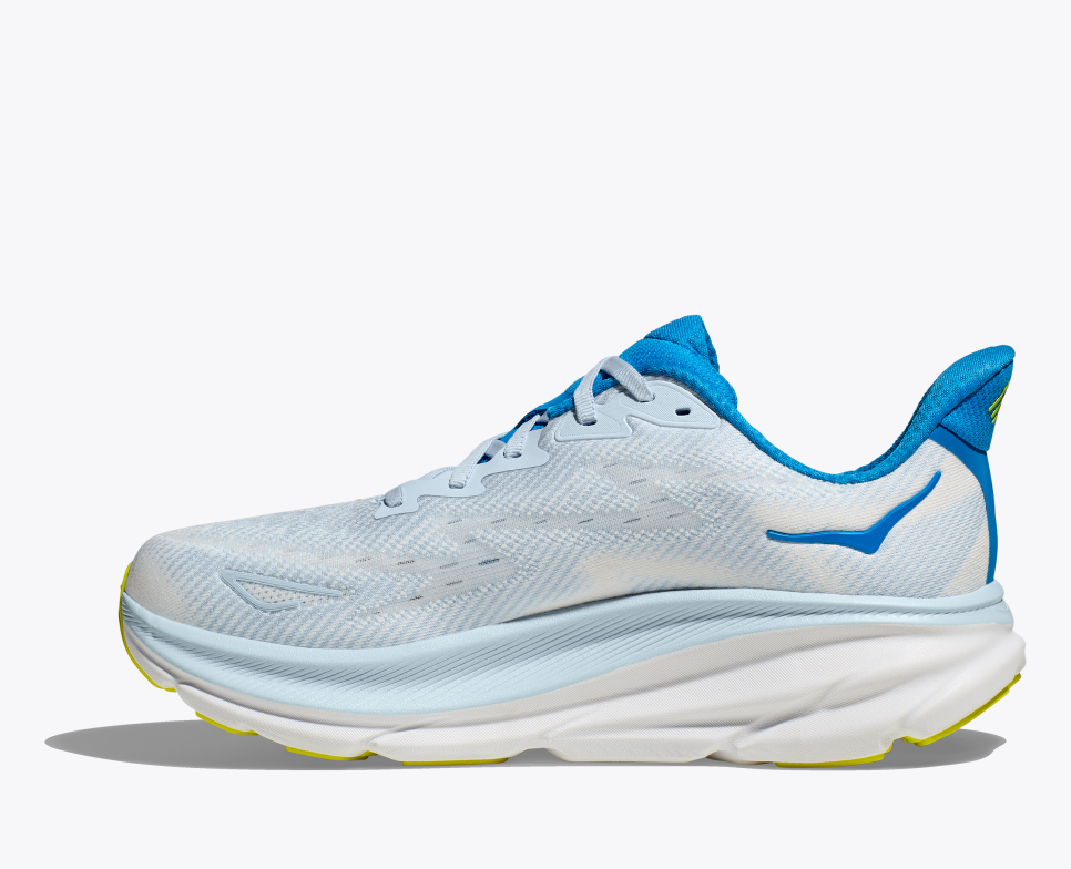 Clifton 9 Unisex Isblå joggesko