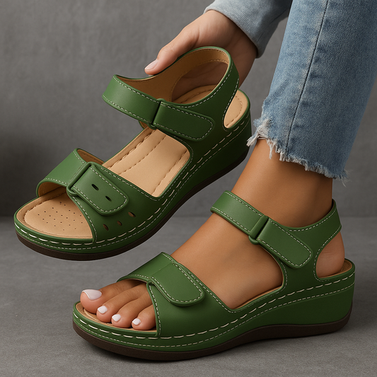 ELLA kilehælsandal - Støtte og komfort for føttene - Førsteklasses ortopedisk design 2025