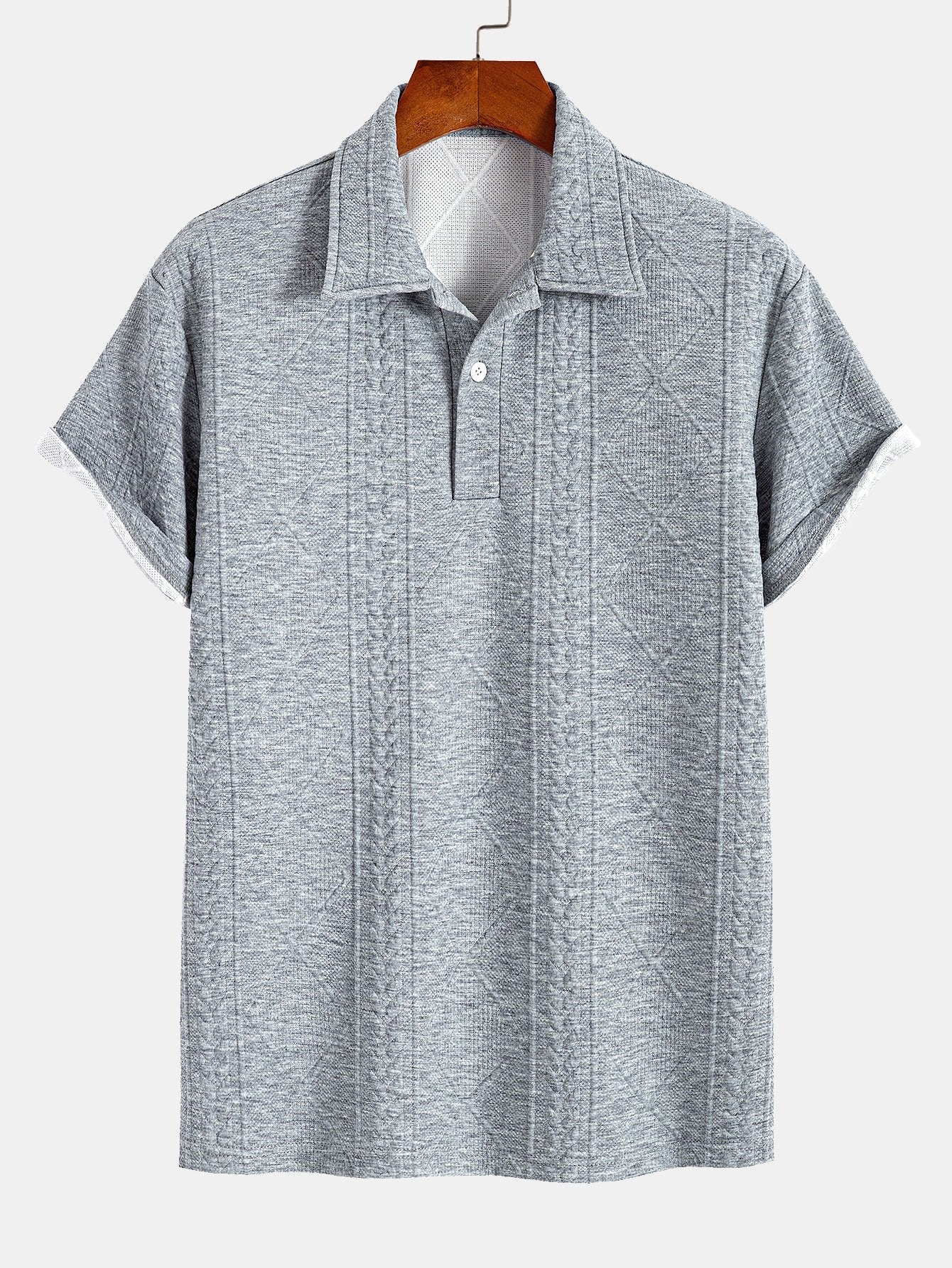 Håkon™ | Elegant poloshirt i strikket design