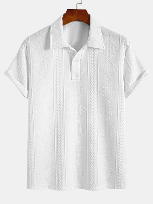 Håkon™ | Elegant poloshirt i strikket design