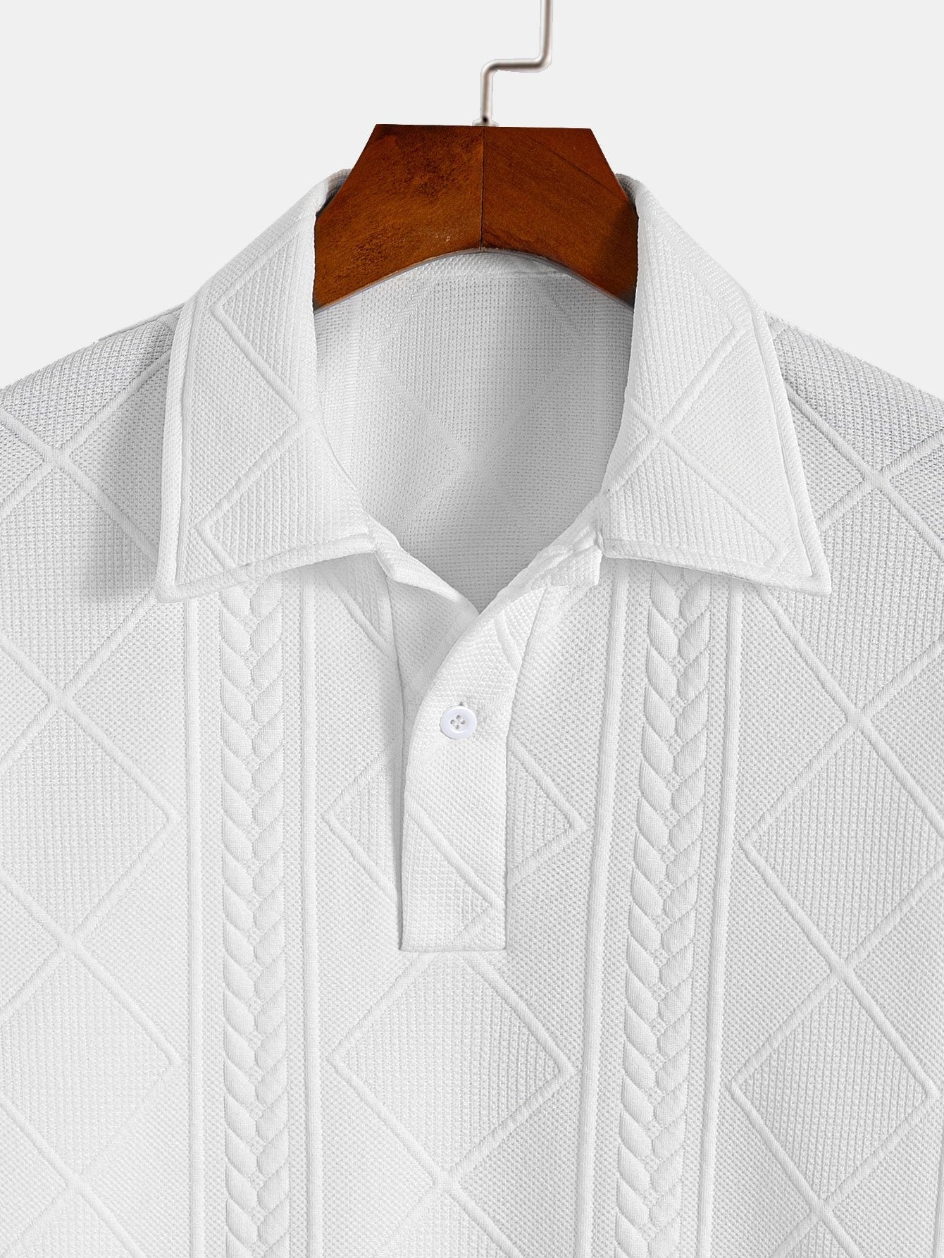 Håkon™ | Elegant poloshirt i strikket design