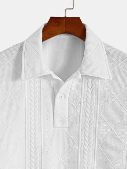 Håkon™ | Elegant poloshirt i strikket design