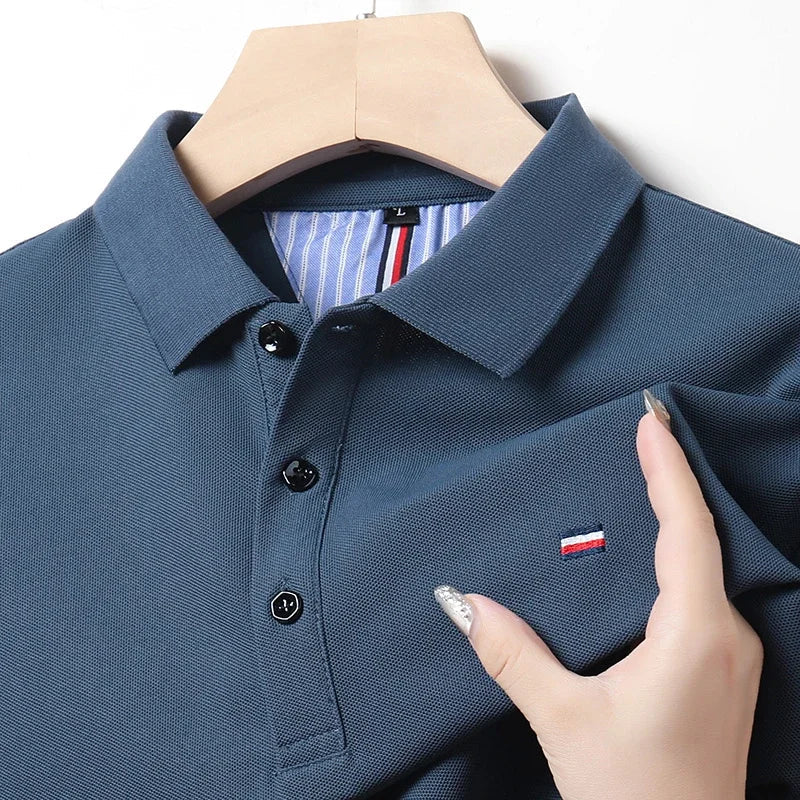 Henrik™ | Klassisk poloshirt – Stilren & komfortabel