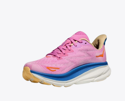 Clifton 9 Unisex Rosa joggesko