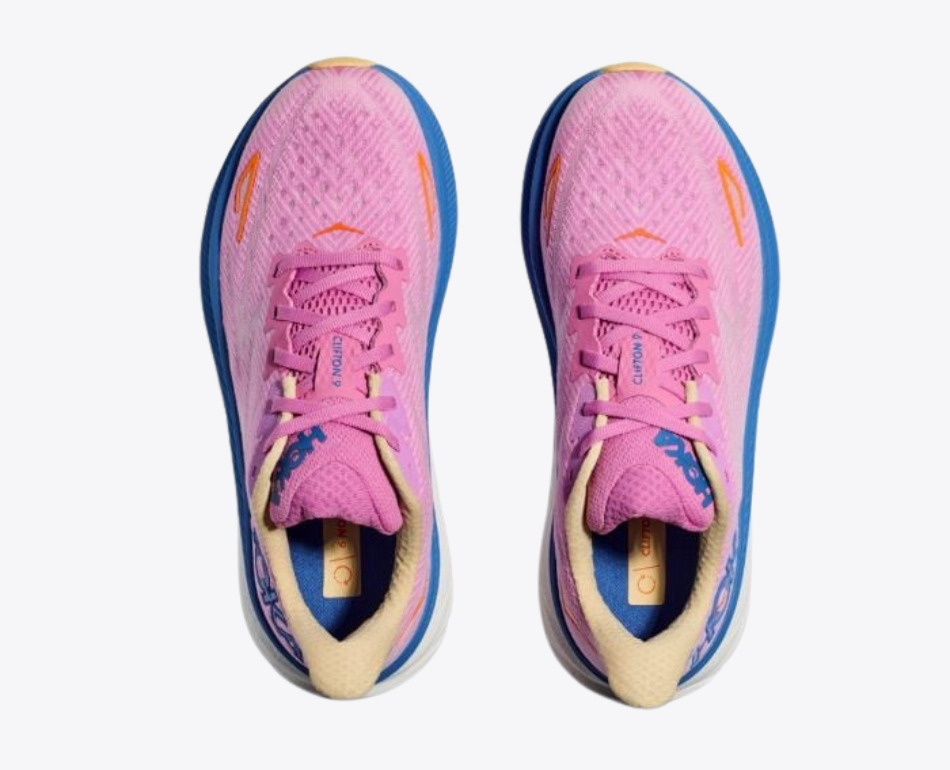 Clifton 9 Unisex Rosa joggesko