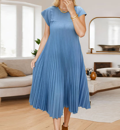 GracePlissé™ | Elegant plissert maxikjole